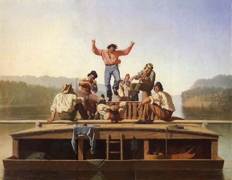 George Caleb Bingham Die frohlichen Bootsleute China oil painting art